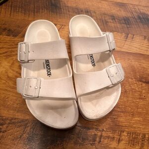 Birkenstock White Sandals